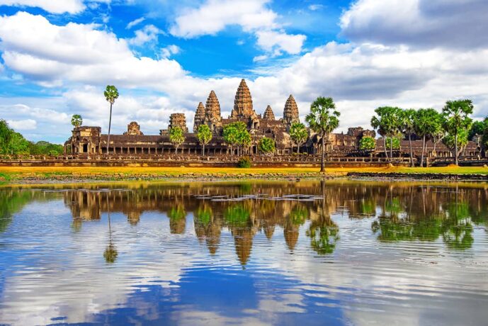 Die Tempelanlage von Angkor und Angkor-Wat