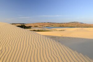 Saharaartige Sanddünen in Mui Ne - Eine Besonderheit