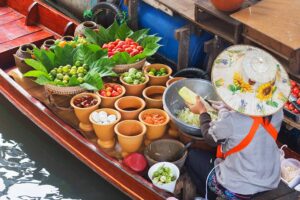 Lassen Sie sich vom schwimmenden Markt in Cai Rang verzaubern