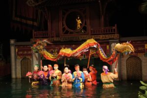 Das Wasserpuppentheater in Hanoi